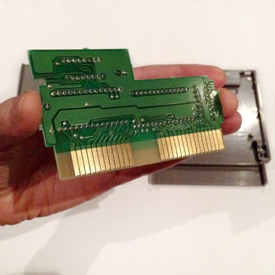 Step 5 cleaning your NES game