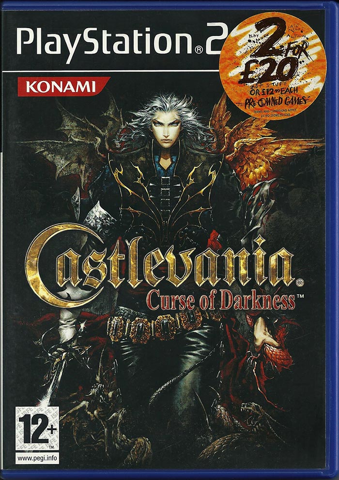 PS2 - Castlevania Curse of Darkness