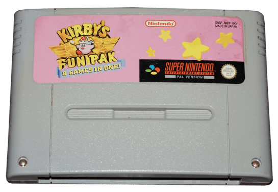 Kirby fun pak SNES