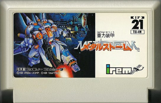 Jūryoku Sōkō Metal Storm - Famicom Jūryoku Sōkō Metal Storm - Famicom