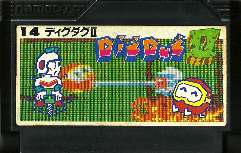Dig Dug II - Famicom