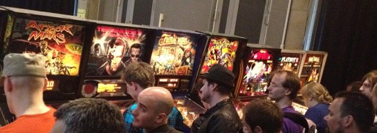 Pinball at Retrospelsmässan 2013 pinball