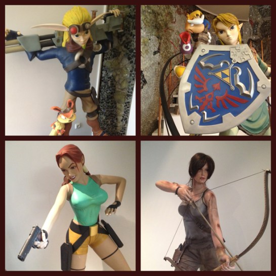 Jak & Daxter, Link, Rayman, Lara Croft