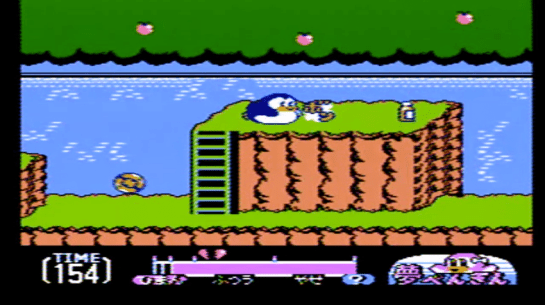 Famicom - Yume Penguin Monogatari - screenshot squash!