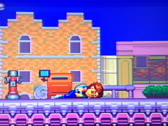 Super Back to the Future Part 2 screenshot Marty dead