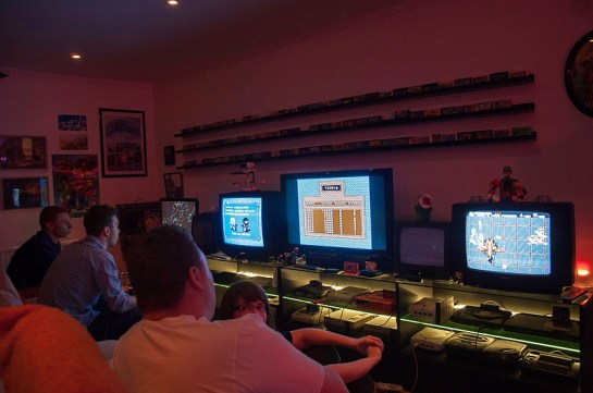 Gaming at Retro Rumble © Jens Andreasson