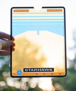 Vectrex Starhawk overlay