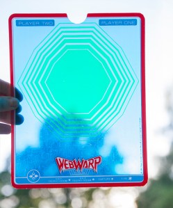 Vectrex Webwarp overlay