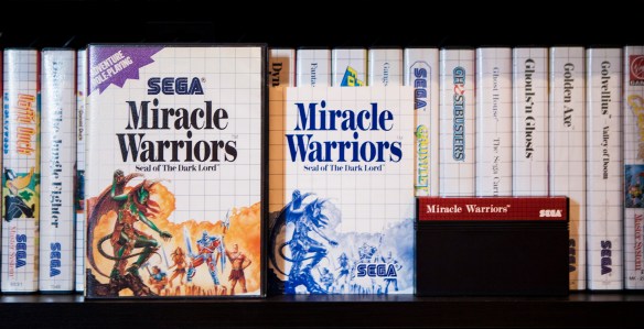 Carte / Map Miracle Warriors - SEGA Master System - Édition 1988 - Très Bon état