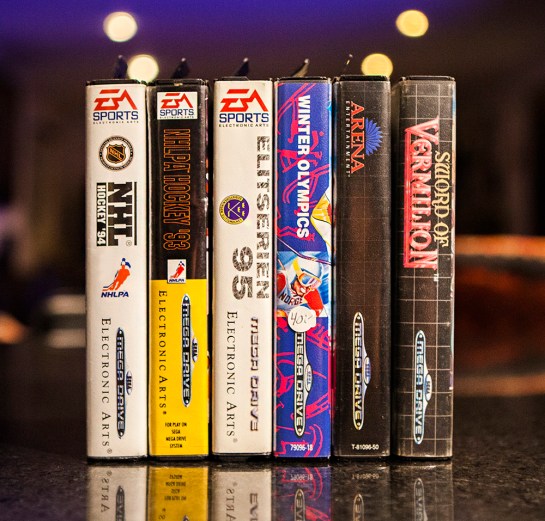 Sega Mega Drive Games NHL etc