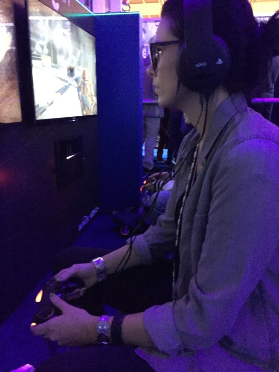 stopXwhispering gaming at Gamex/Comic Con 2014