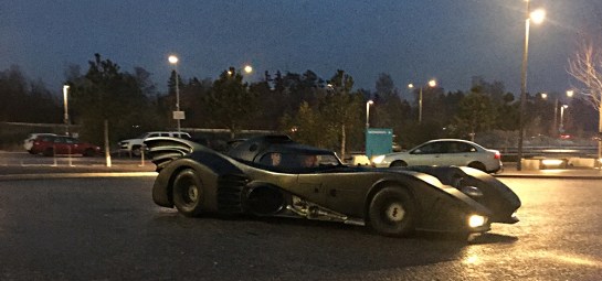 batmobile at Gamex/Comic Con 2014