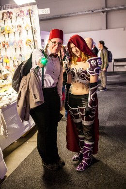 Fez & WoW cosplayers at Gamex/Comic Con 2014