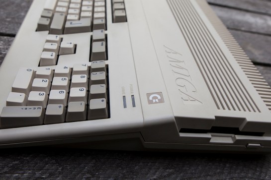 Amiga 500 detail