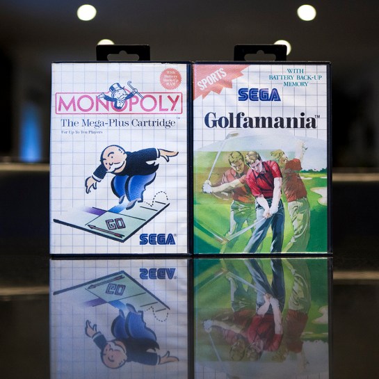 Sega Master System - Monopoly & Golfmania