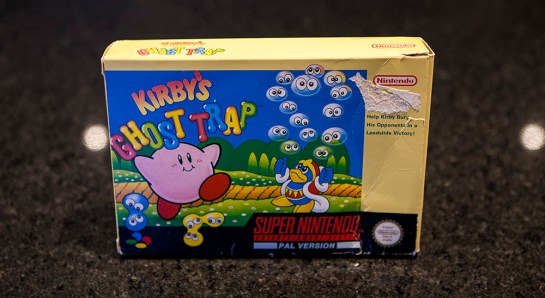 SNES Kirby's Ghost Trap