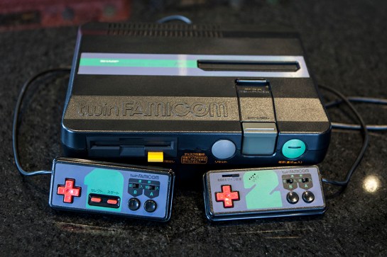 Twin Famicom Turbo controllers