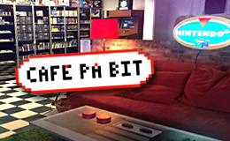 Café på Bit & Retro Gaming in&nbsp;Skellefteå