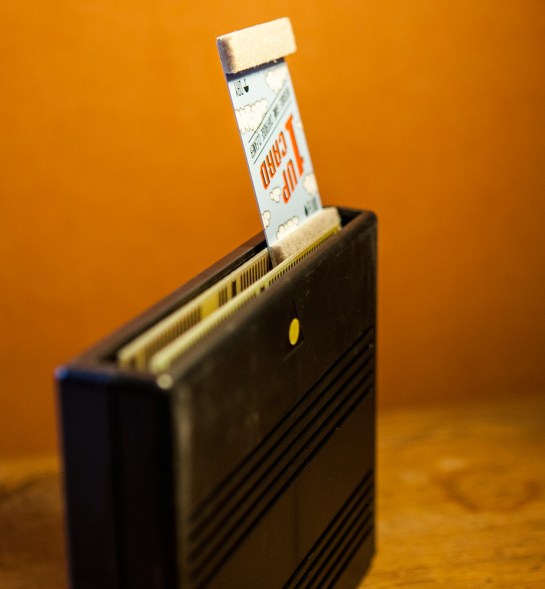 1 up card with Neo Geo MVS cart Neo-Geo-1-up-card