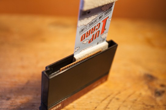 1 up card with Sega Master System cart Sega-Master-System-1-up-card