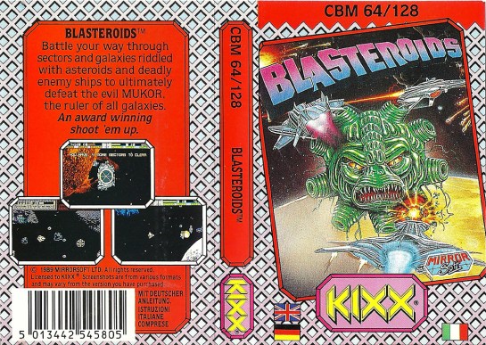 C64 - Blasteroids Commodore-C64-Blasteroids