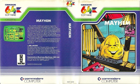 C64 - Mayhem Commodore-C64-Mayhem