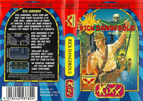 C64 - Rick Dangerous Commodore-C64-Rick-Dangerous_