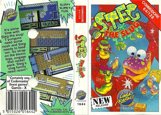 C64 - Steg The Slug Commodore-C64-Steg-the-Slug_