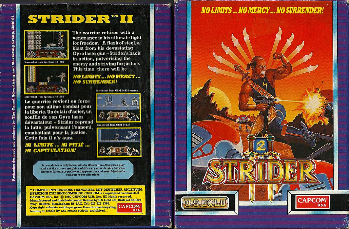 Commodore C64 Strider 2