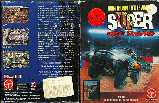 C64 - Super Off Road Commodore-C64-Super-Off-Road