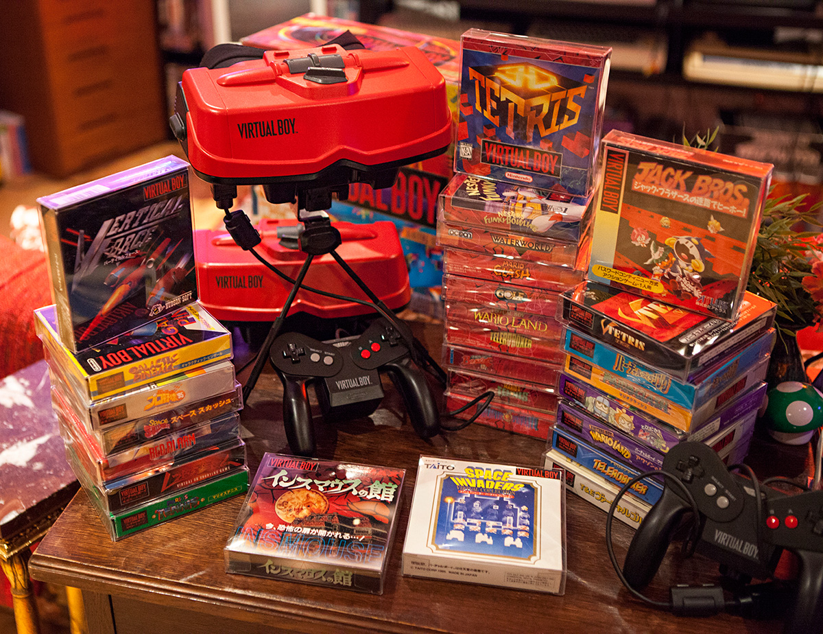 stopXwhispering's Virtual Boy collection