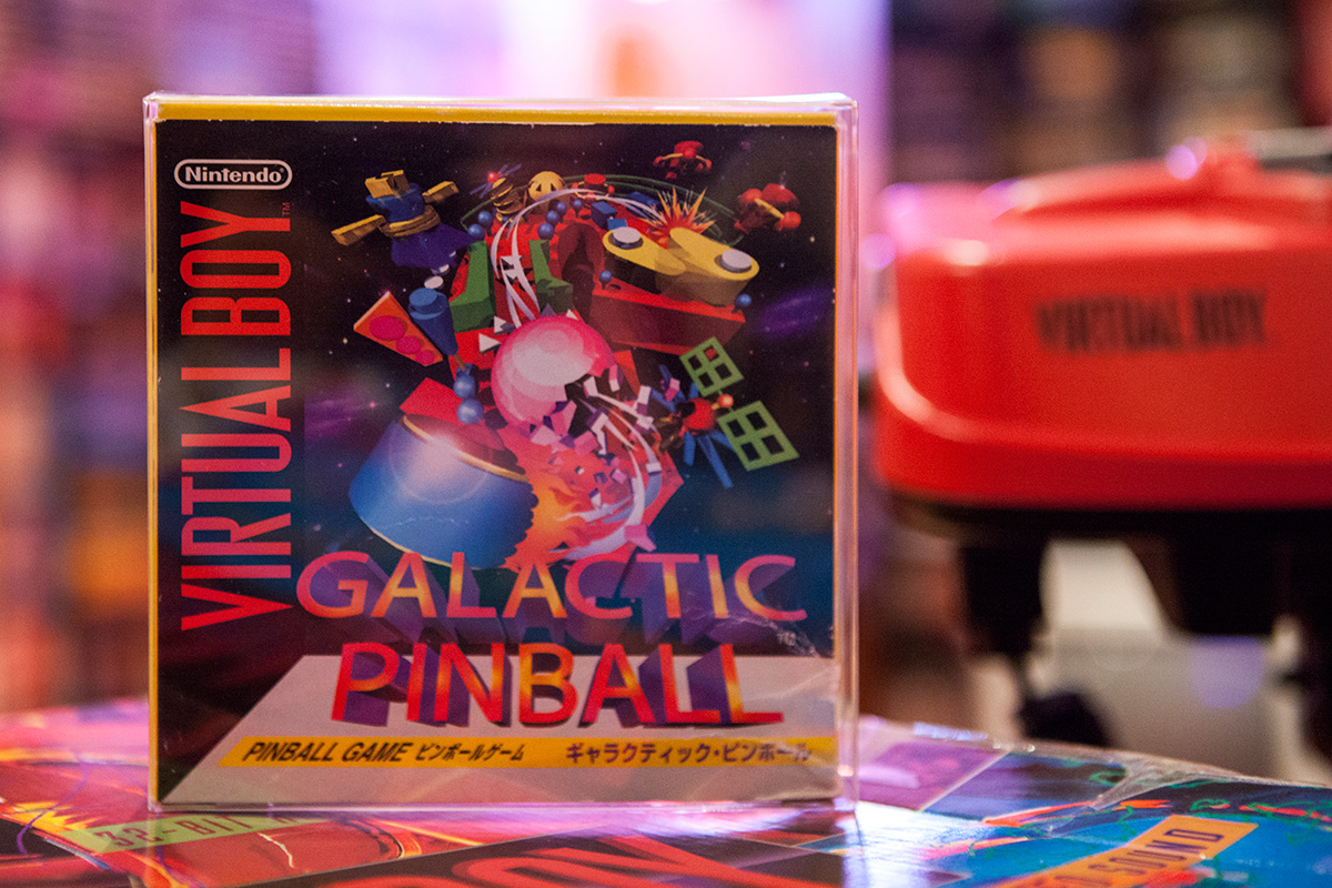 Galactic Pinball (ギャラクティック・ピンボール) - Virtual Boy