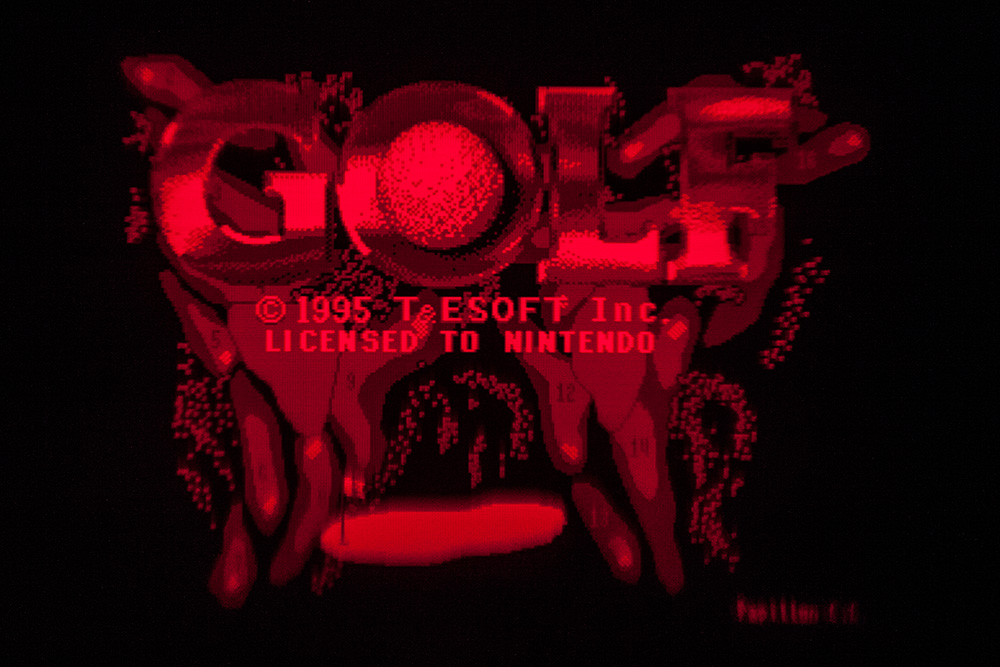 Virtual Boy Screenshot - Golf
