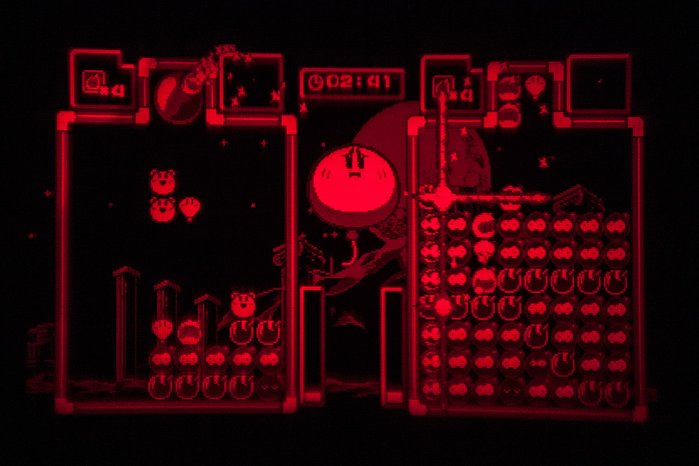 Virtual Boy Screenshot - Panic Bomber gameplay
