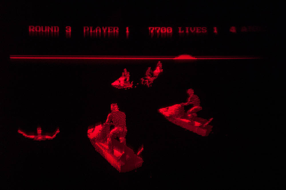 Virtual Boy Screenshot - Waterworld gameplay