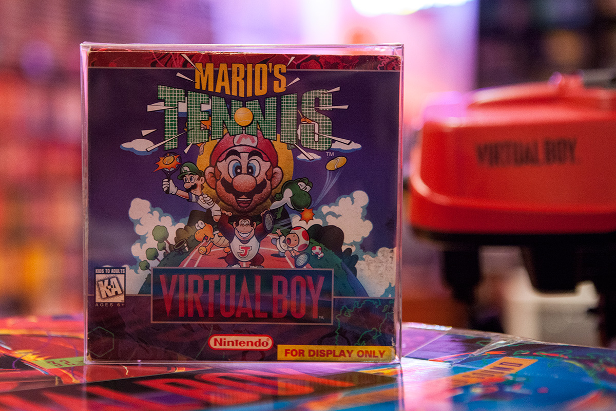 Mario's Tennis - Virtual Boy