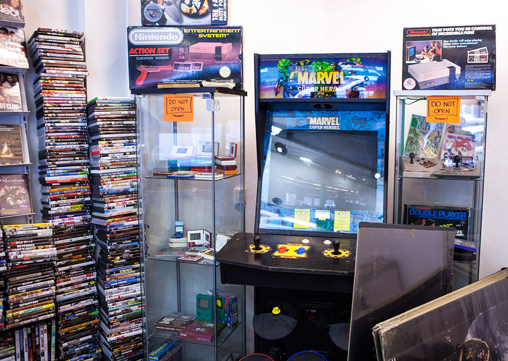 Retro games at Backlist Halmstad