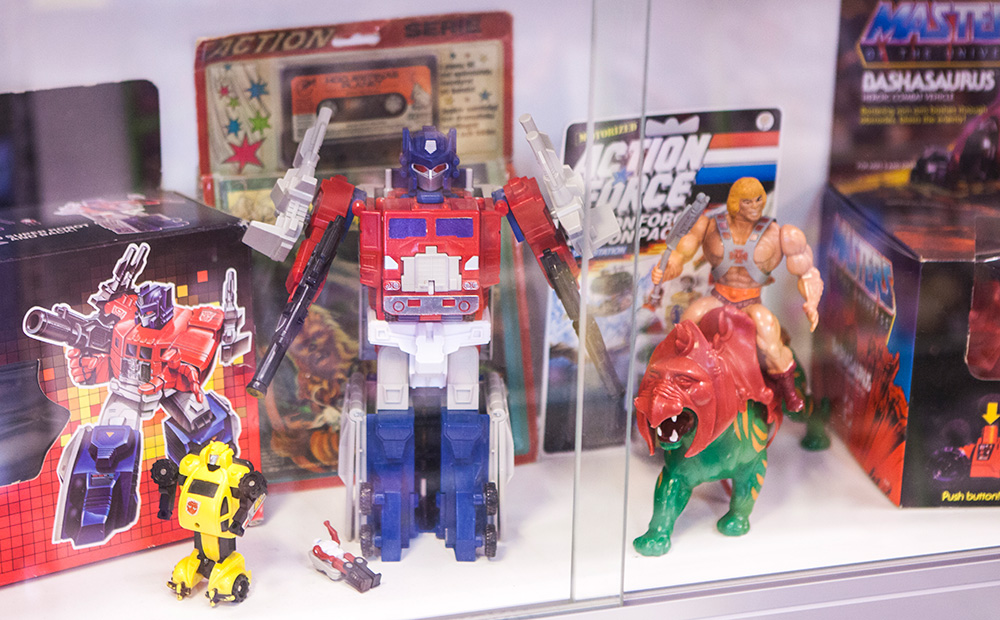 Vintage toys at Backlist Halmstad