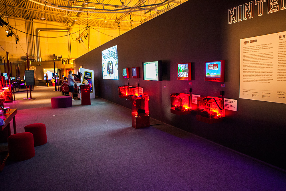 Consoles at Game Masters