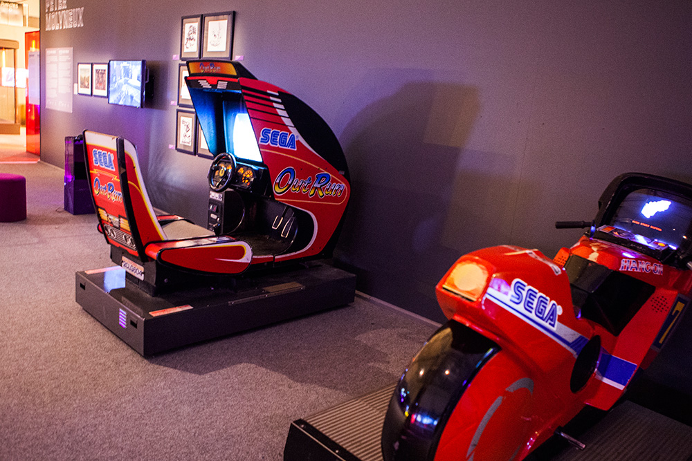 Outrun arcades at Game Masters