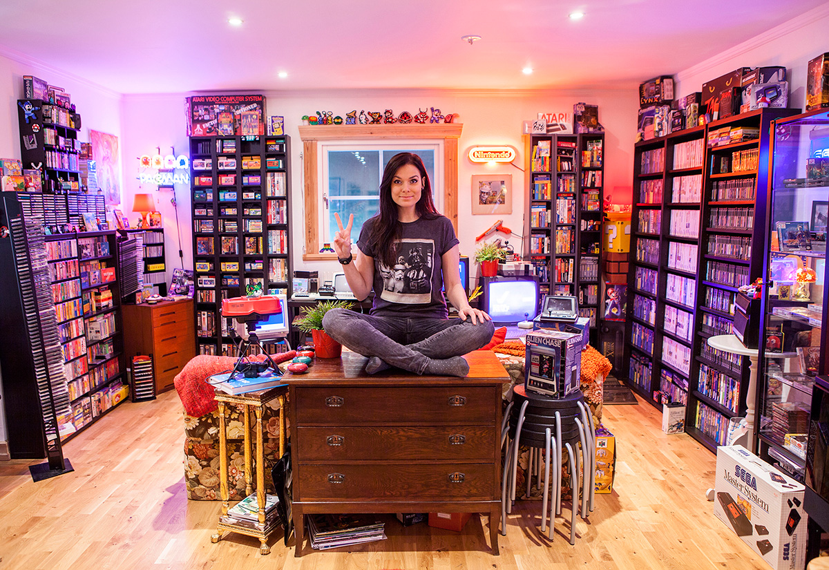 Heidi stopXwhispering's Retro Game Room