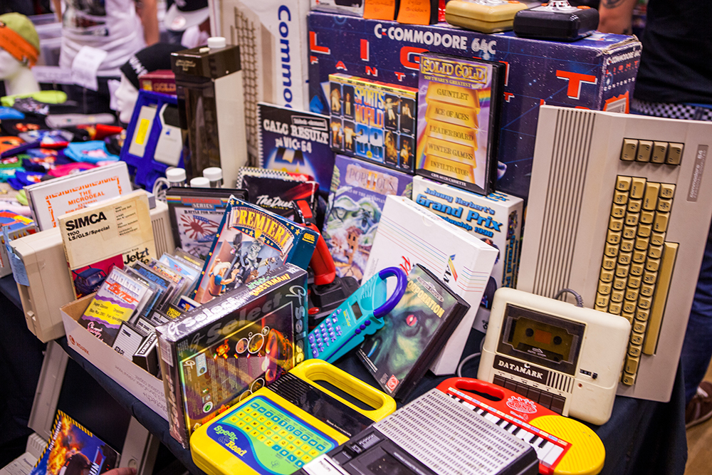 Retro computers for sale at Retro Gathering