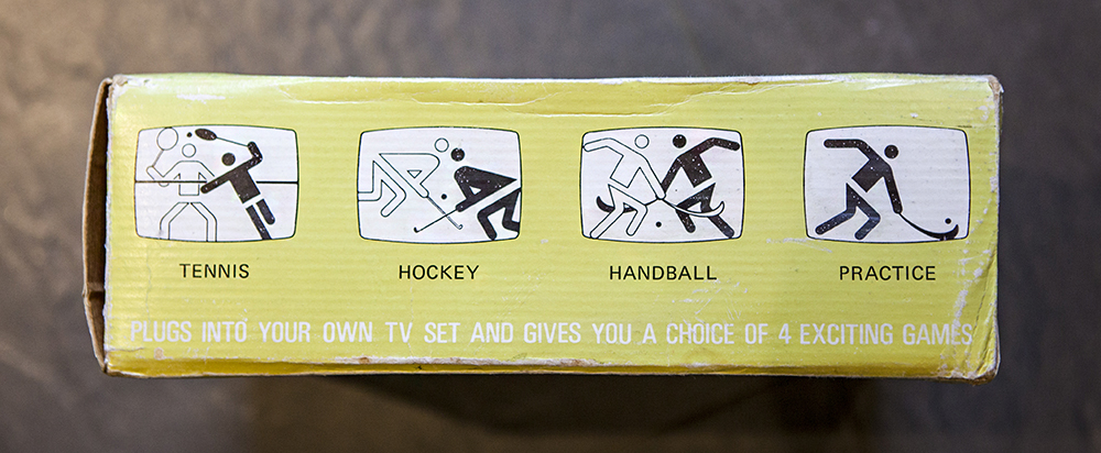 Ajax TV Game console box side