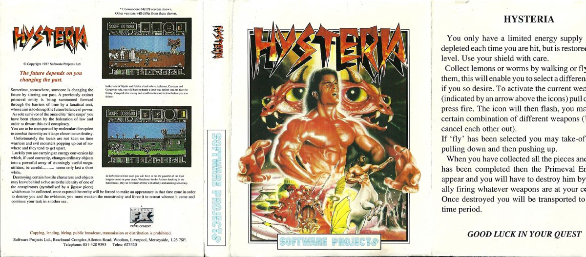 C64 - Hysterial full scan