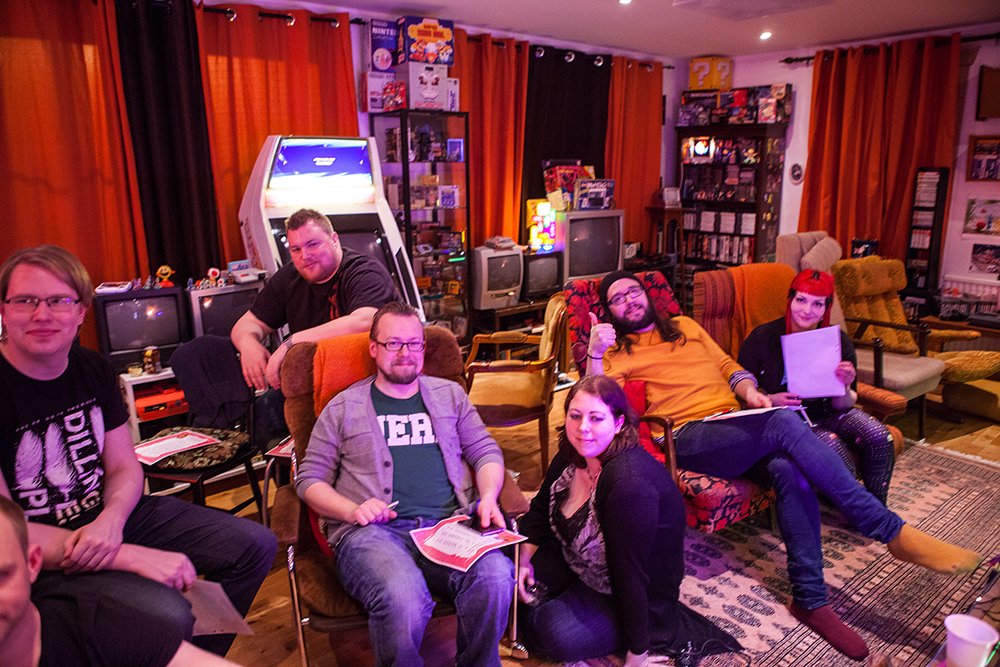 Retro Rumble Quiz contestants