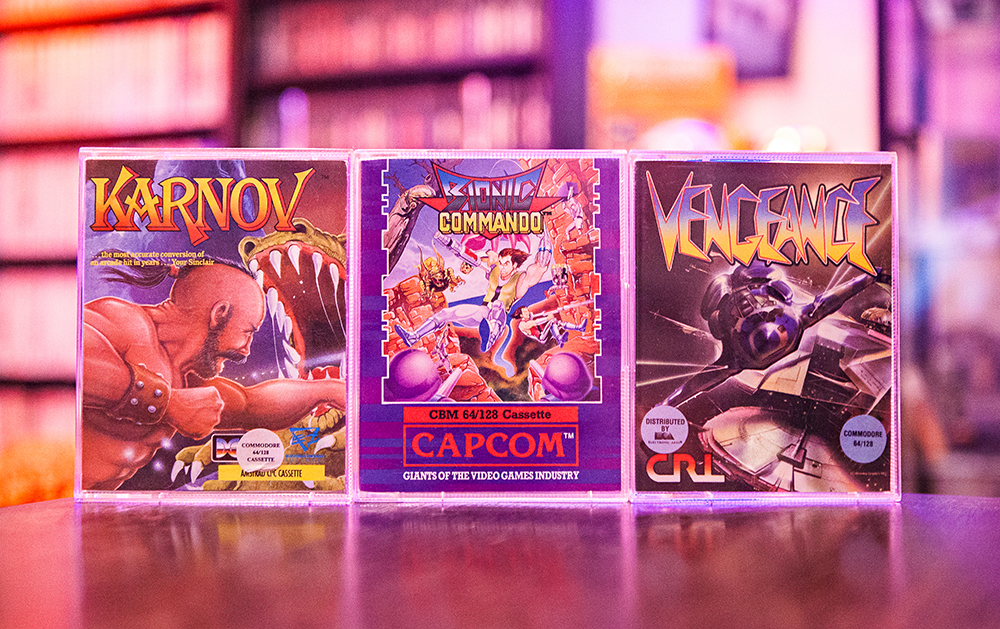 Karnov - Bionic Commando - Vengeance for C64