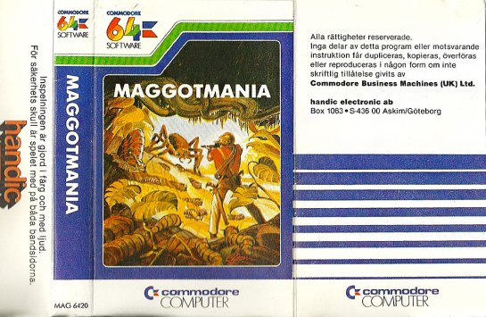 C64 - Maggotmania C64 - Maggotmania