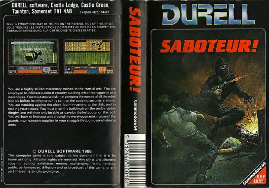 C64 - Saboteur! C64 - Saboteur!