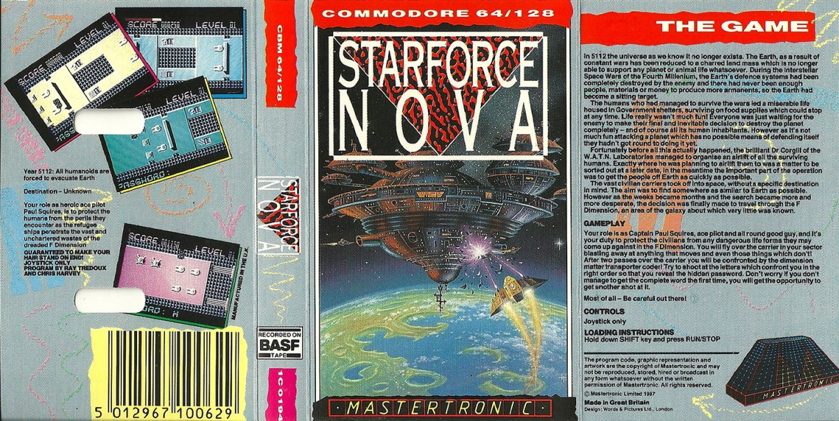 C64 Star Force Nova full scan