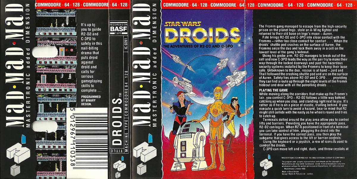 C64 Star Wars Droids full scan